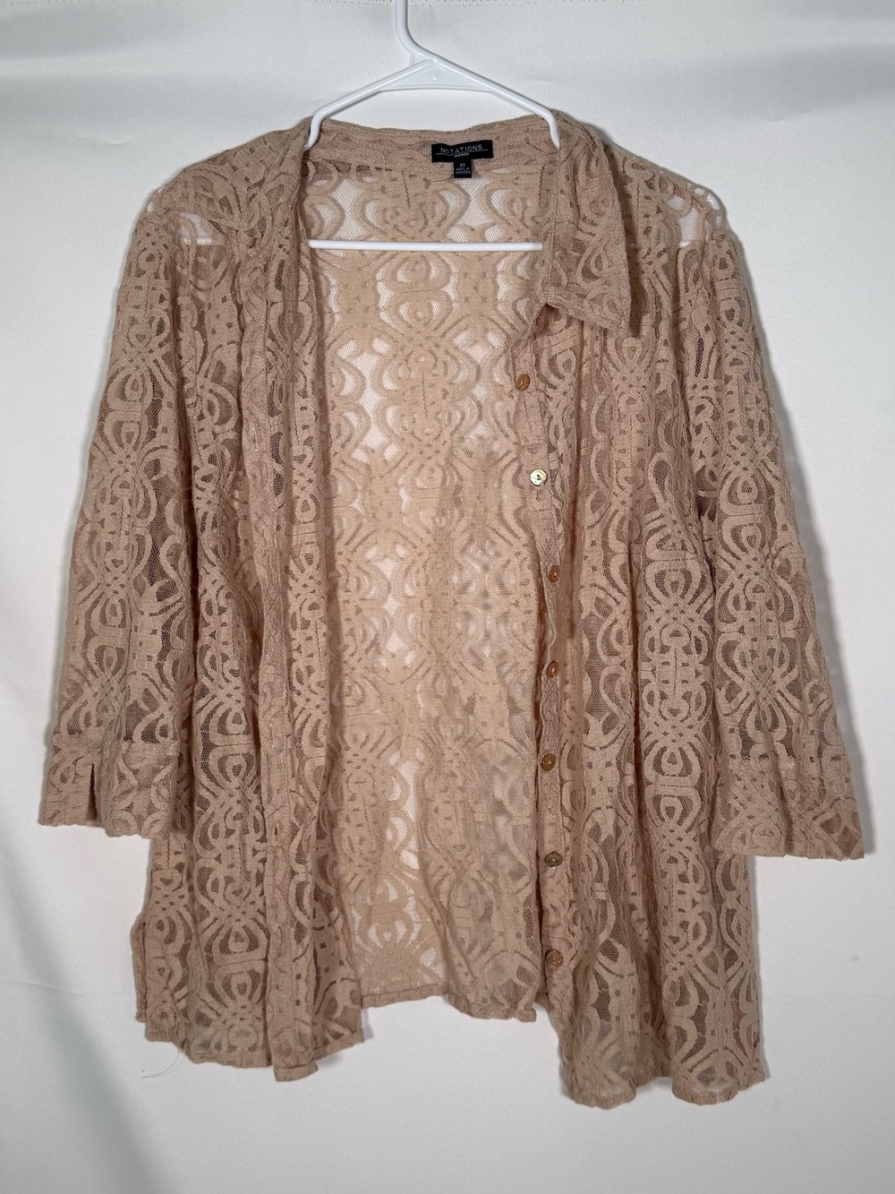 GRANDMA-CORE LACE TOP 🧵🤎